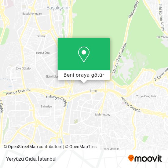 Yeryüzü Gıda harita
