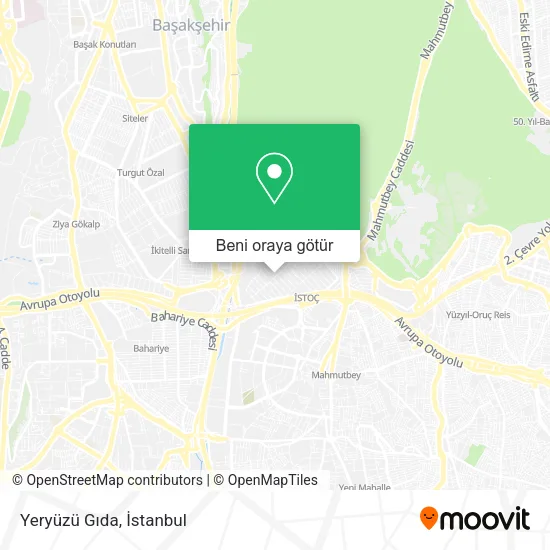 Yeryüzü Gıda harita