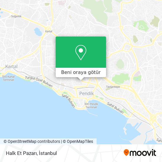 Halk Et Pazarı harita