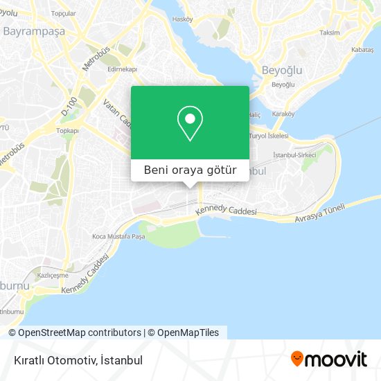 Kıratlı Otomotiv harita