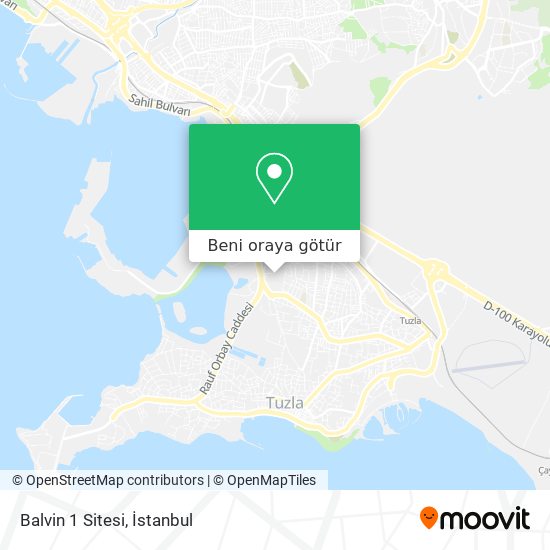 Balvin 1 Sitesi harita