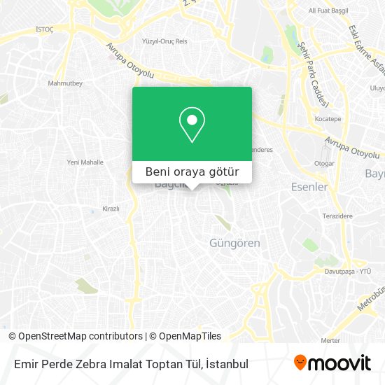 Emir Perde Zebra Imalat Toptan Tül harita
