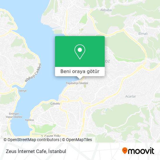 Zeus İnternet Cafe harita