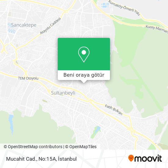 Mucahit Cad., No:15A harita