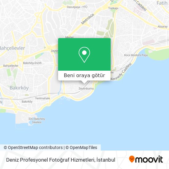 Deniz Profesyonel Fotoğraf Hizmetleri harita