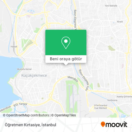 Öğretmen Kırtasiye harita