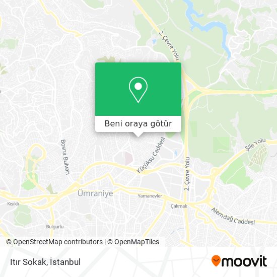 Itır Sokak harita