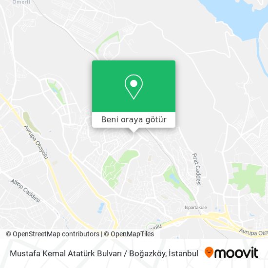 Mustafa Kemal Atatürk Bulvarı / Boğazköy harita