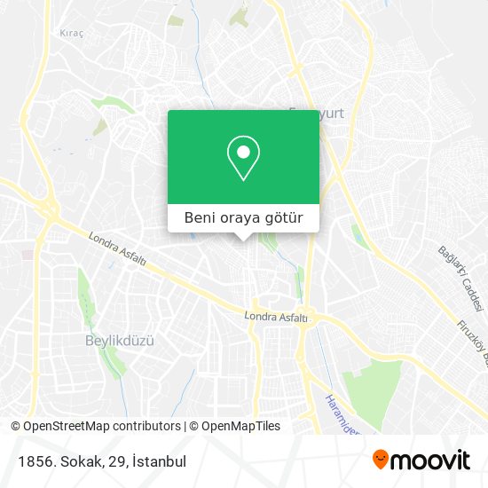 1856. Sokak, 29 harita