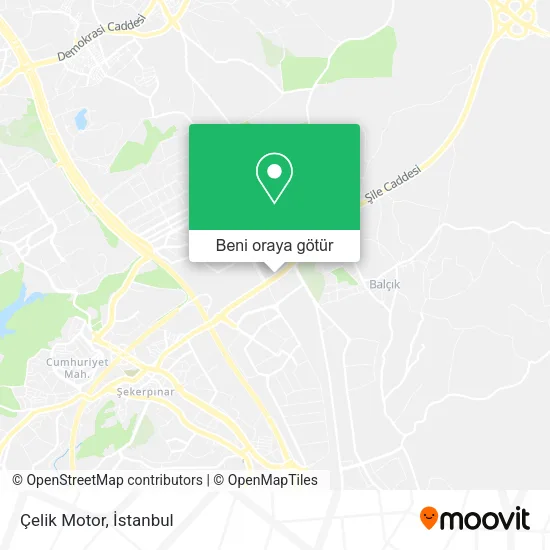 Çelik Motor harita