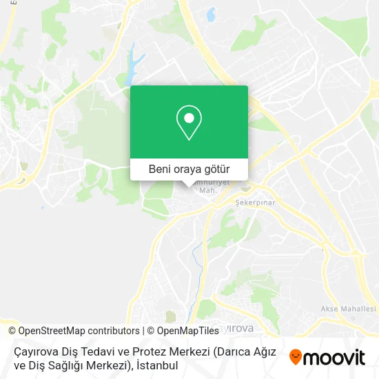 Çayırova Diş Tedavi ve Protez Merkezi (Darıca Ağız ve Diş Sağlığı Merkezi) harita