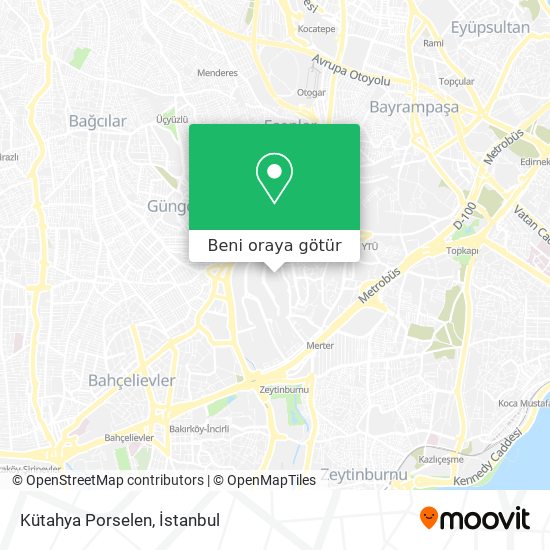 Kütahya Porselen harita