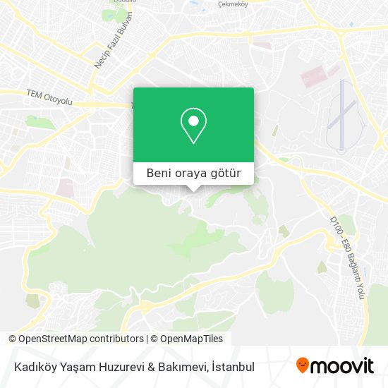 Kadıköy Yaşam Huzurevi & Bakımevi harita