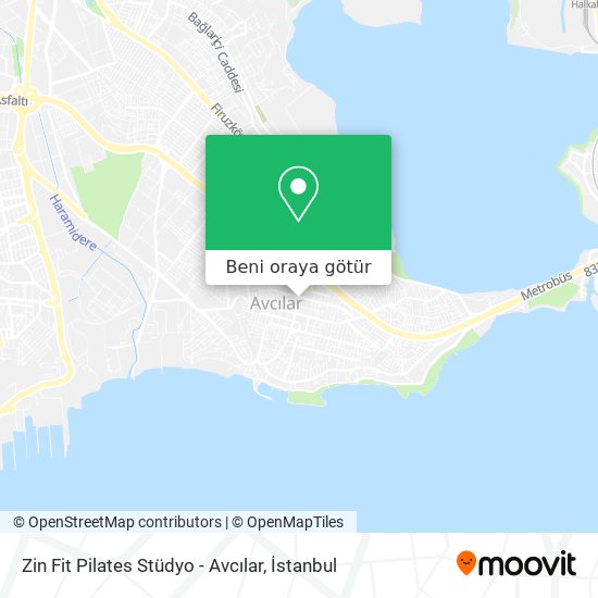 Zin Fit Pilates Stüdyo - Avcılar harita