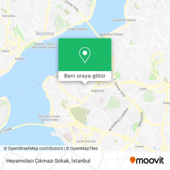 Heyamolacı Çıkmazı Sokak harita