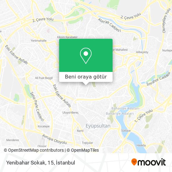 Yenibahar Sokak, 15 harita