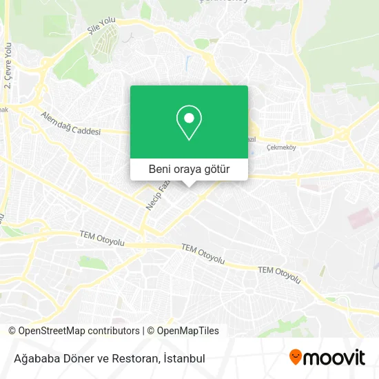 Ağababa Döner ve Restoran harita