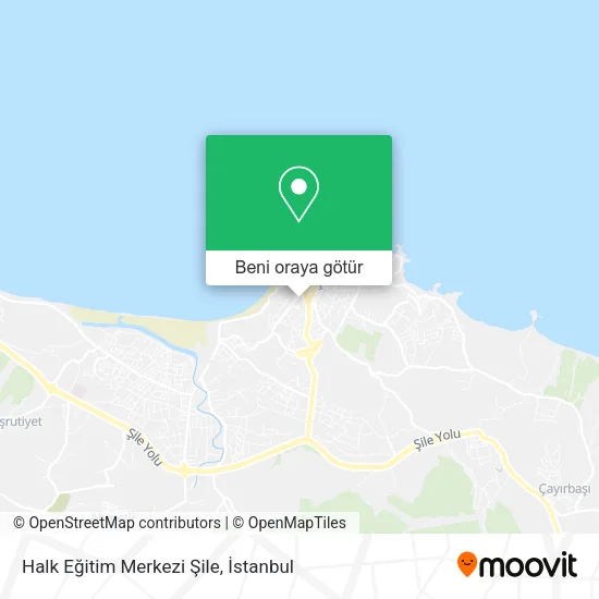 Halk Eğitim Merkezi Şile harita