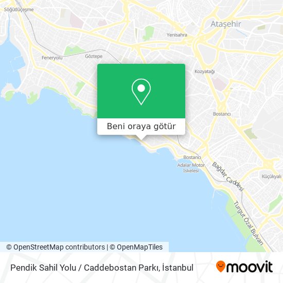 Pendik Sahil Yolu / Caddebostan Parkı harita