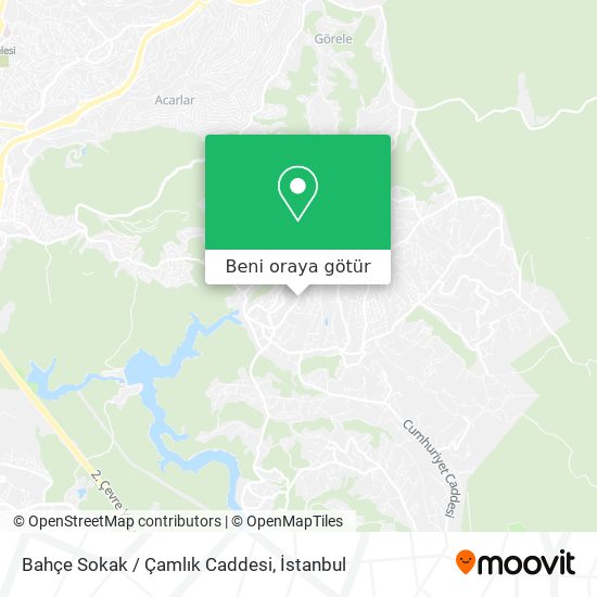 Bahçe Sokak / Çamlık Caddesi harita