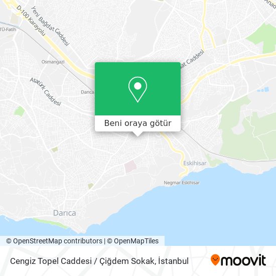 Cengiz Topel Caddesi / Çiğdem Sokak harita