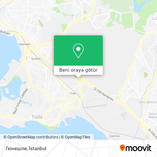 Гюнешли harita