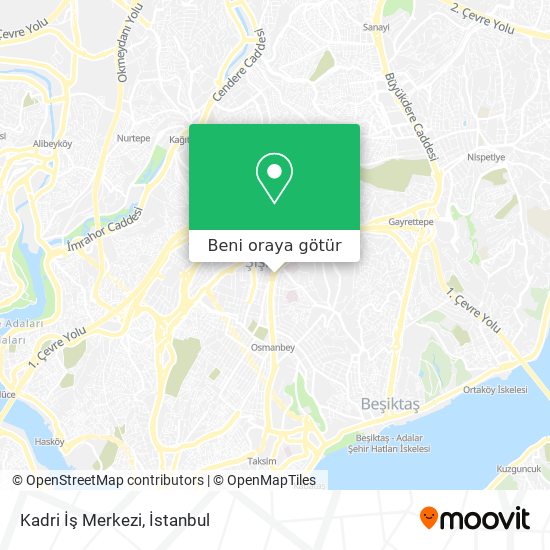 Kadri İş Merkezi harita