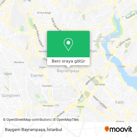 Baygem Bayrampaşa harita