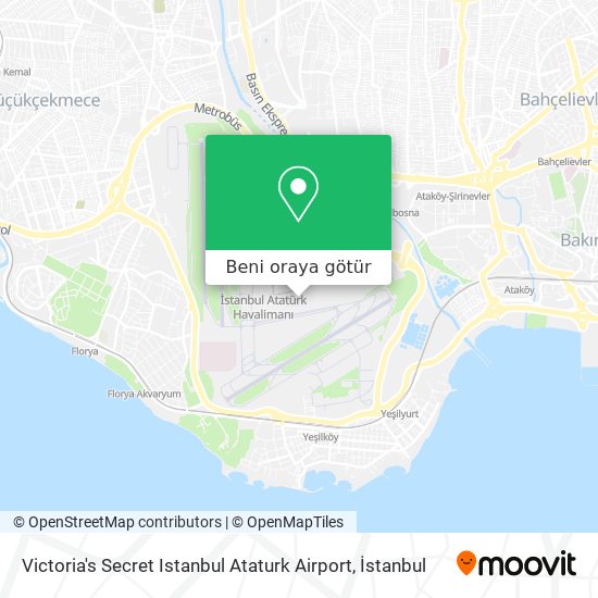 Victoria's Secret Istanbul Ataturk Airport harita