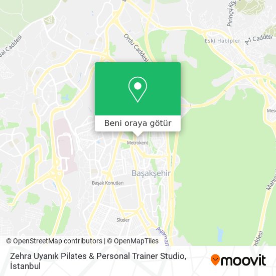 Zehra Uyanık Pilates & Personal Trainer Studio harita