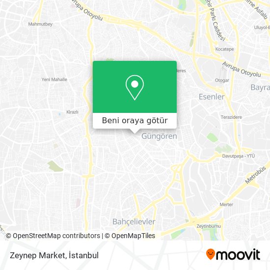 Zeynep Market harita