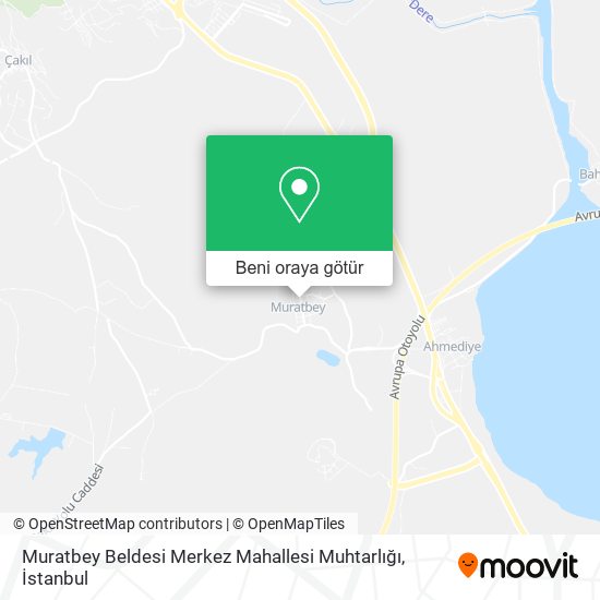 Muratbey Beldesi Merkez Mahallesi Muhtarlığı harita
