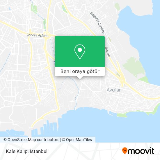Kale Kalıp harita