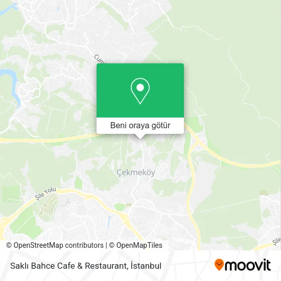 Saklı Bahce Cafe & Restaurant harita