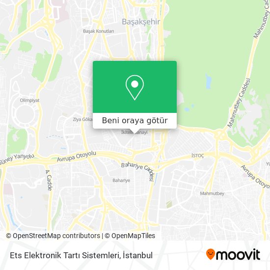 Ets Elektronik Tartı Sistemleri harita