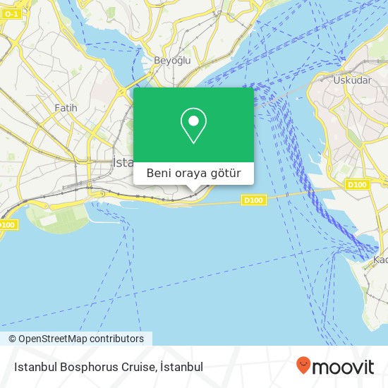 Istanbul Bosphorus Cruise harita