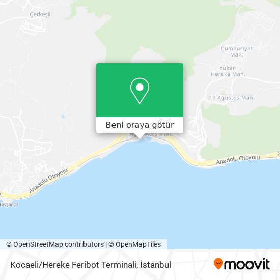 Kocaeli / Hereke Feribot Terminali harita