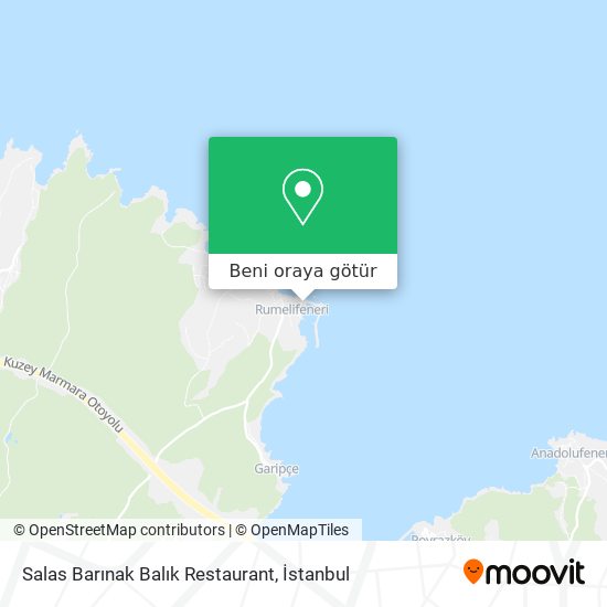 Salas Barınak Balık Restaurant harita
