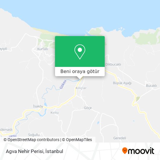 Agva Nehir Perisi harita