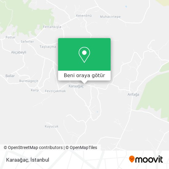 Karaağaç harita