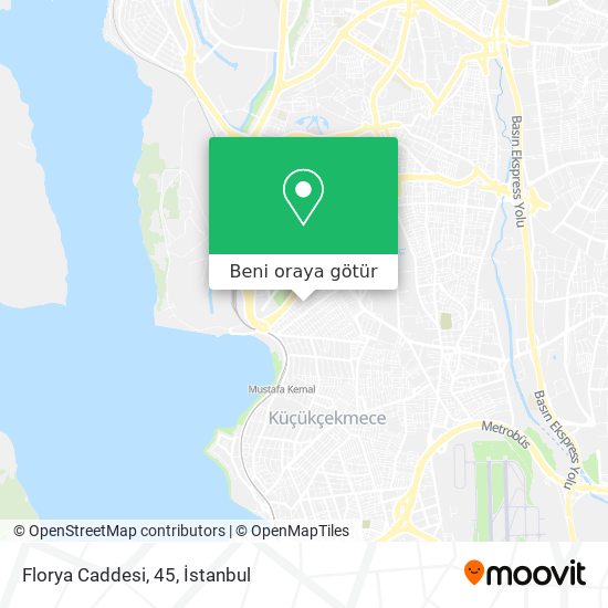 Florya Caddesi, 45 harita