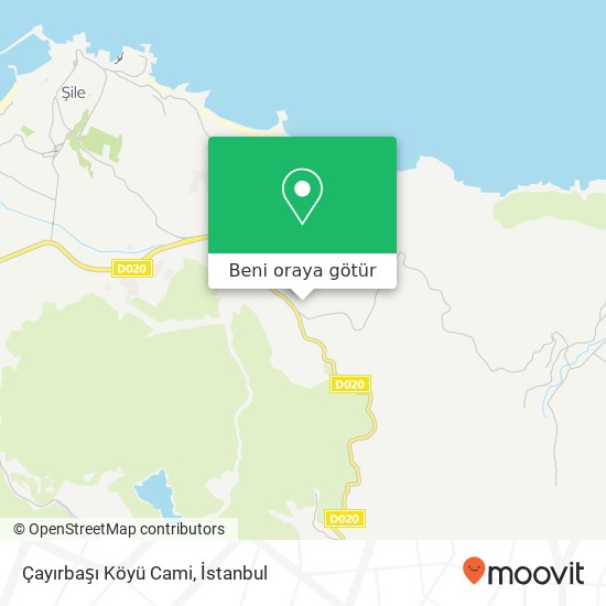 Çayırbaşı Köyü Cami harita