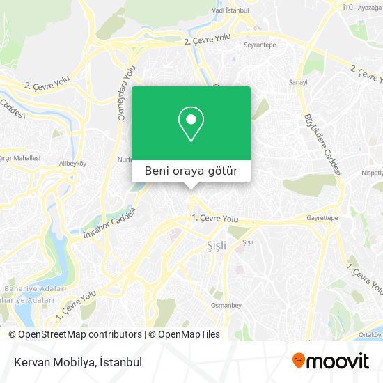 Kervan Mobilya harita