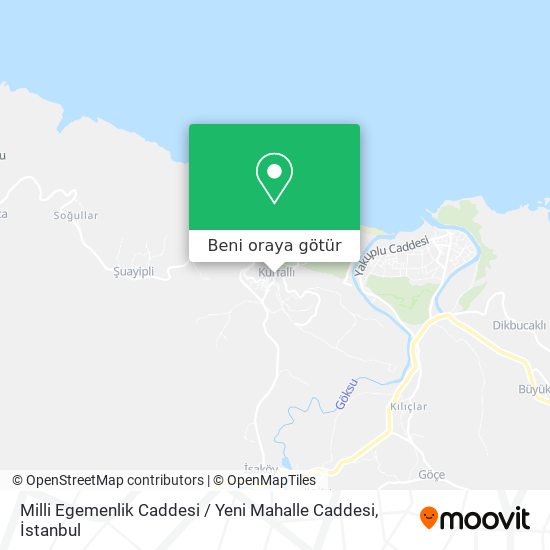 Milli Egemenlik Caddesi / Yeni Mahalle Caddesi harita