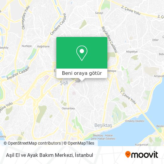 Aşil El ve Ayak Bakım Merkezi harita