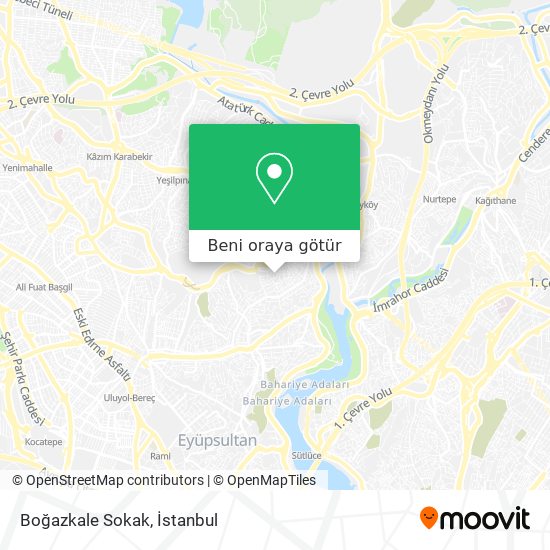 Boğazkale Sokak harita