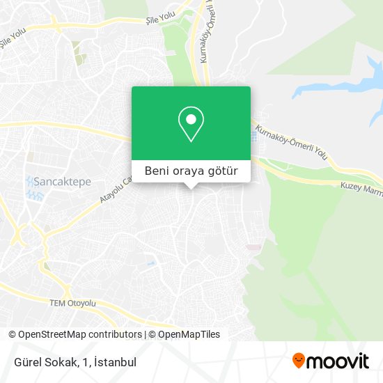 Gürel Sokak, 1 harita