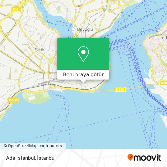 Ada İstanbul harita