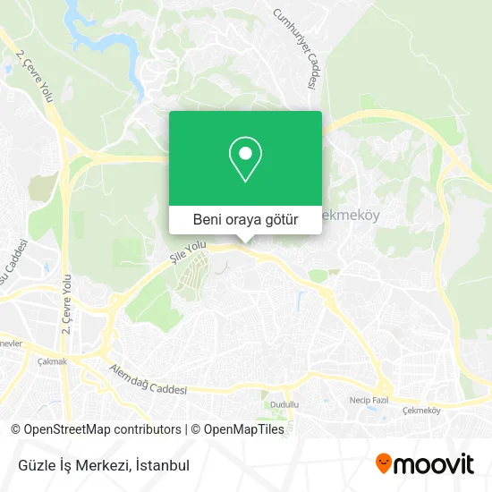 Güzle İş Merkezi harita