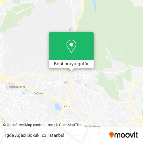 İğde Ağacı Sokak, 23 harita